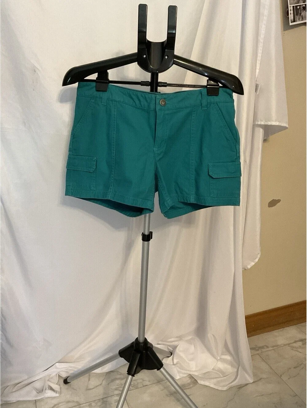 The Northface Teal Women’s Cargo Shorts